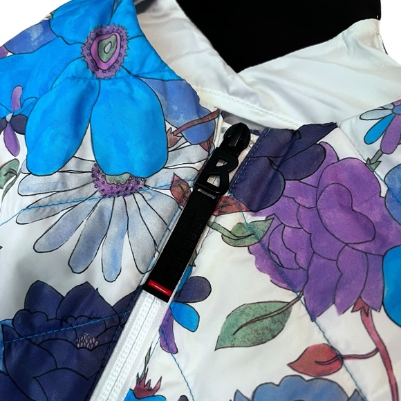 Bogner FIRE+ICE x LoveShackFancy Ivie Floral Ski Bib Pants XS Rare NWT - Picture 7 of 16